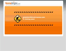 Tablet Screenshot of premiumdomainnames.com